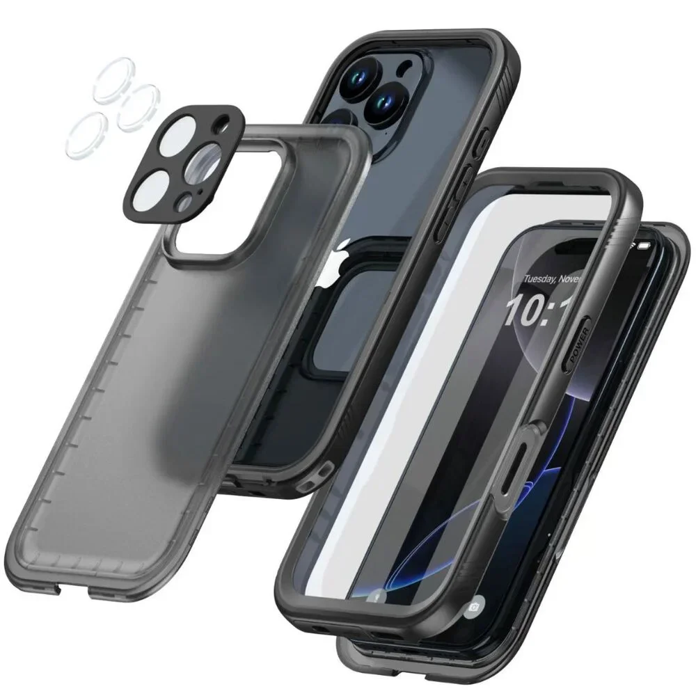 Sportlink Waterproof Case iPhone 15 Pro Max Shockproof ScreenProtectorCover NEW